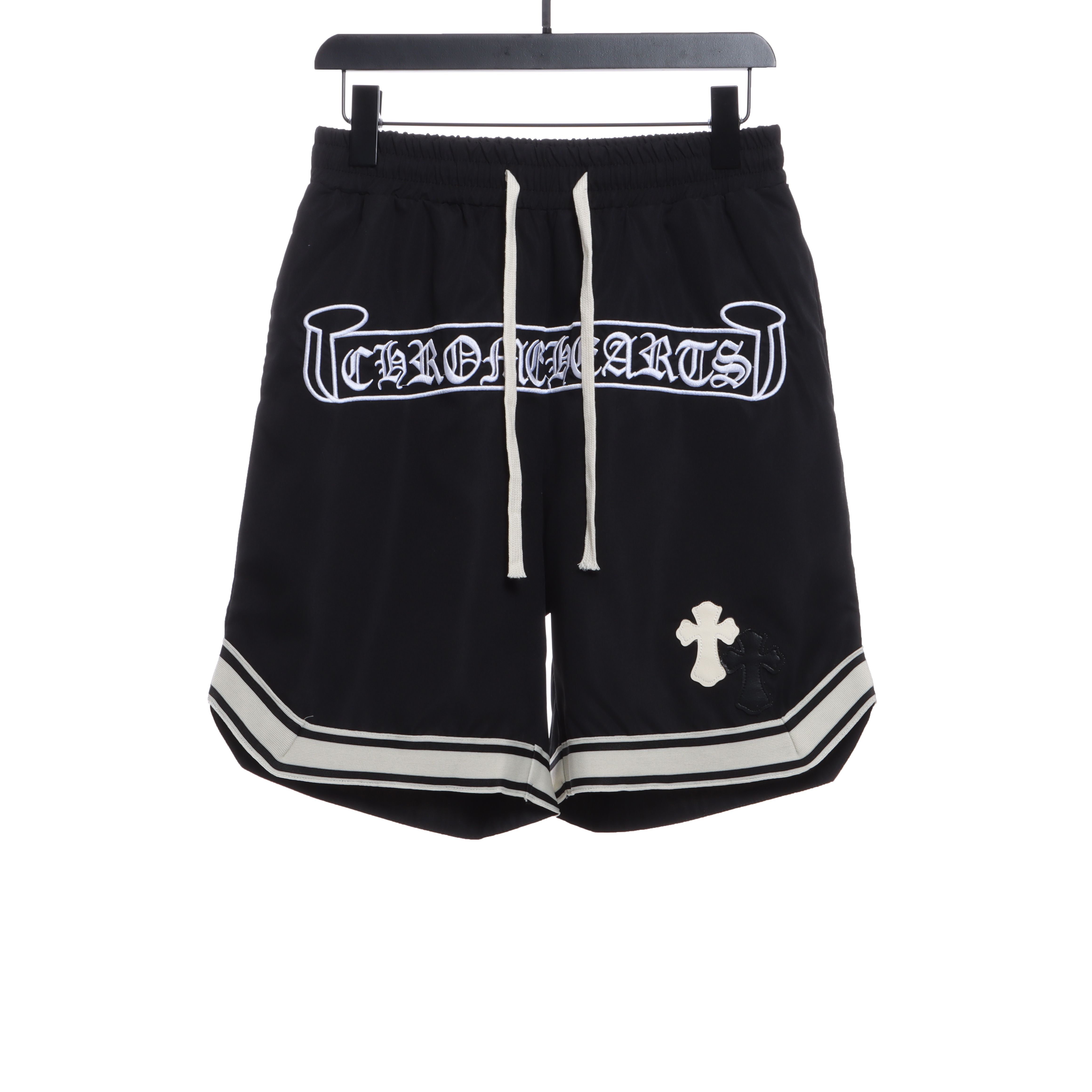Chrome Hearts Sanskrit Embroidered Woven Shorts