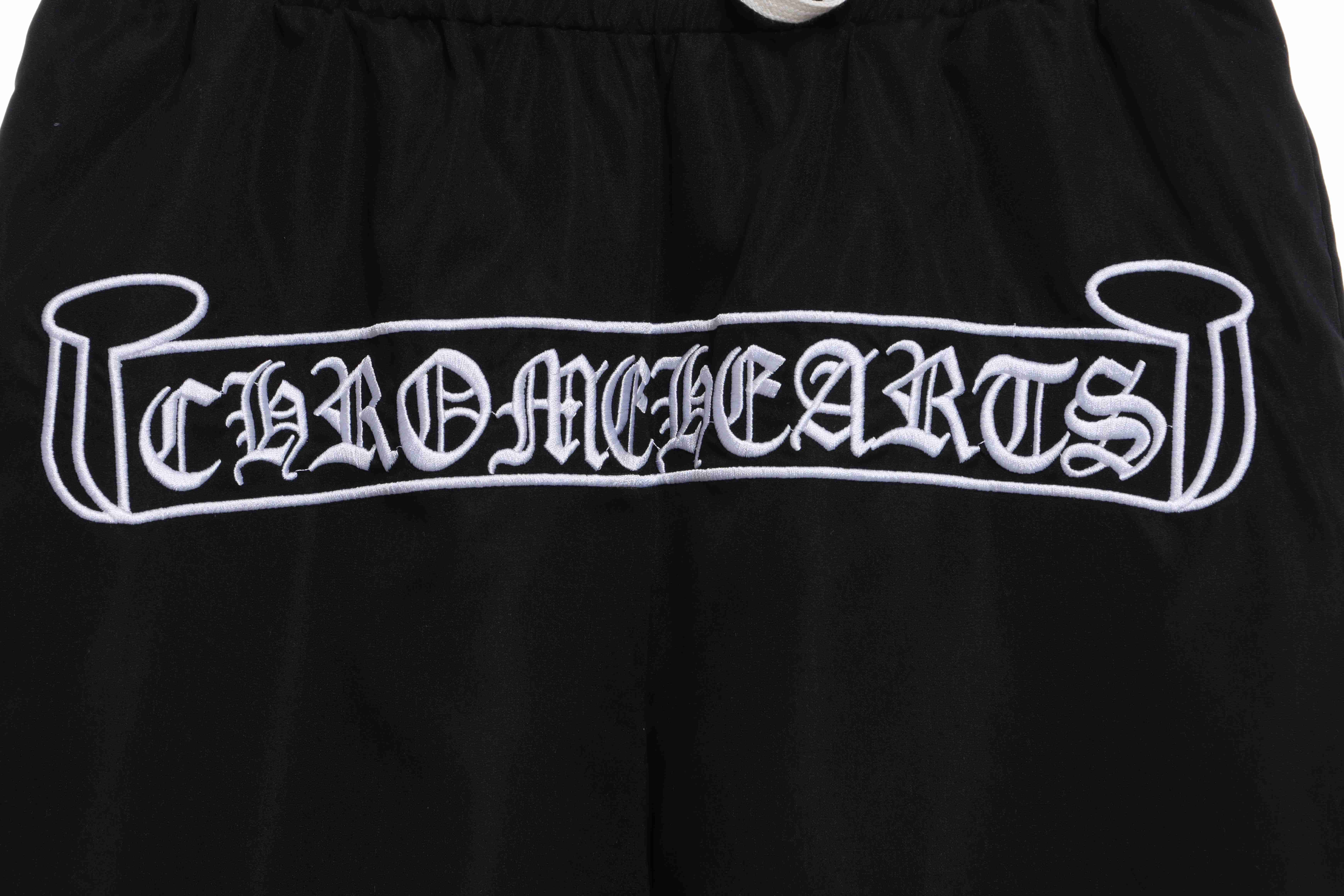 Chrome Hearts Sanskrit Embroidered Woven Shorts