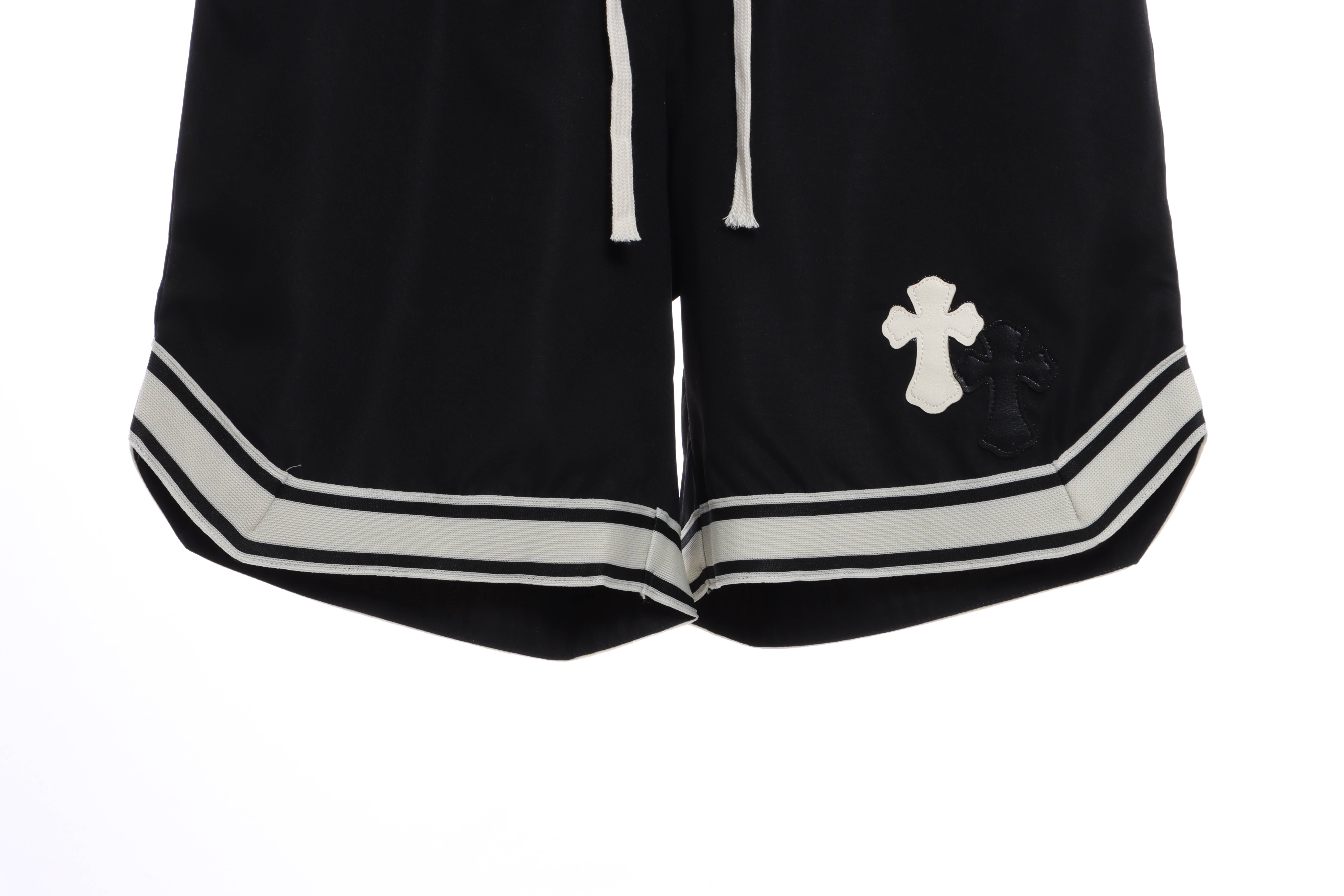 Chrome Hearts Sanskrit Embroidered Woven Shorts