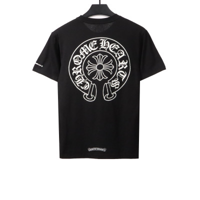 Chrome Hearts Sanskrit Printed Short Sleeve Black 01