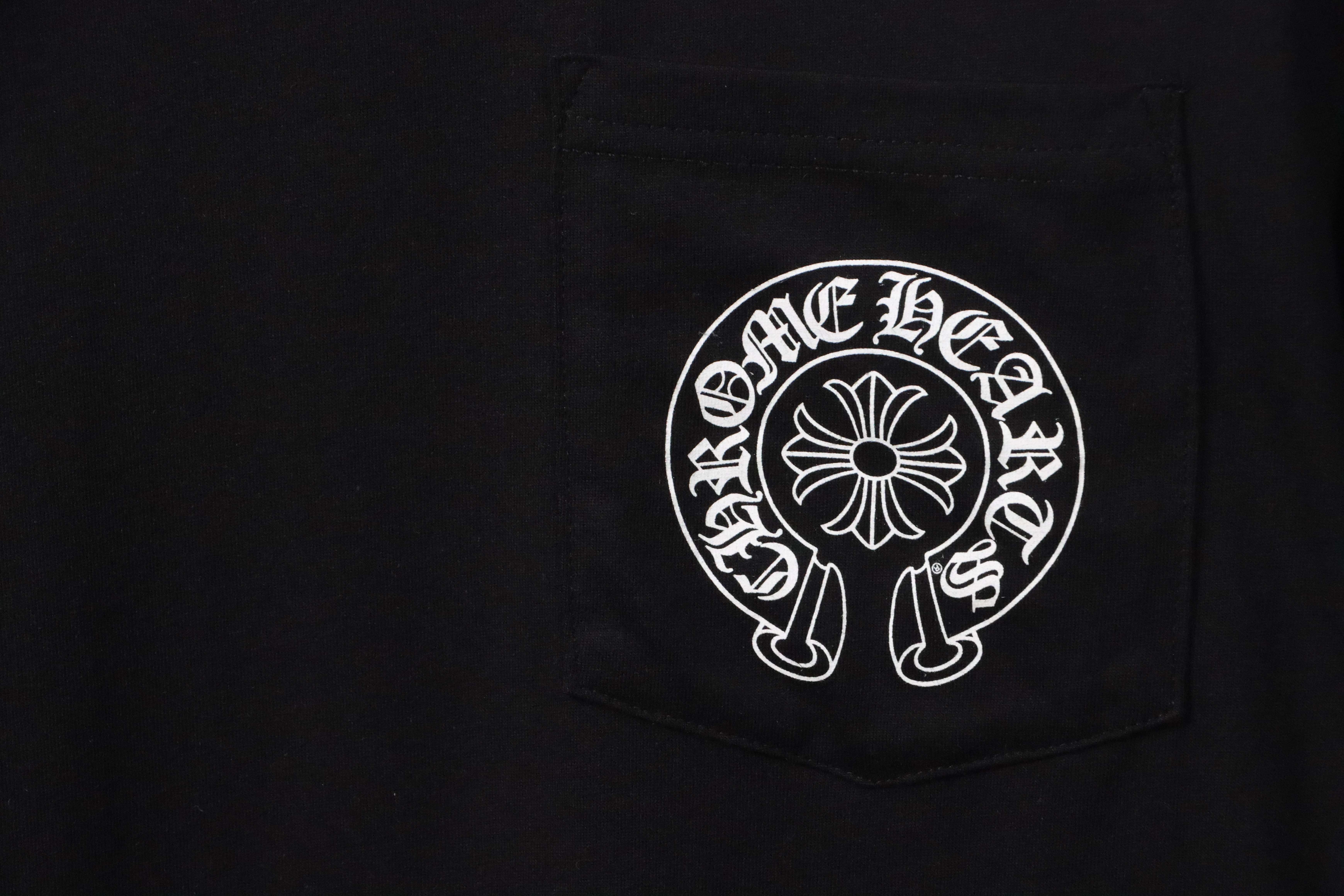 Chrome Hearts Sanskrit Printed Short Sleeve Black