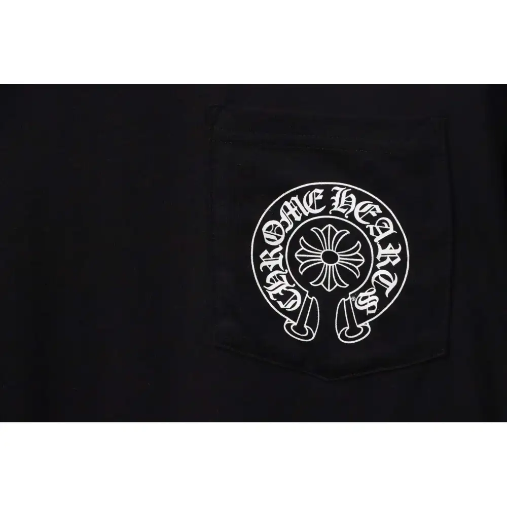 Chrome Hearts Sanskrit Printed Short Sleeve Black