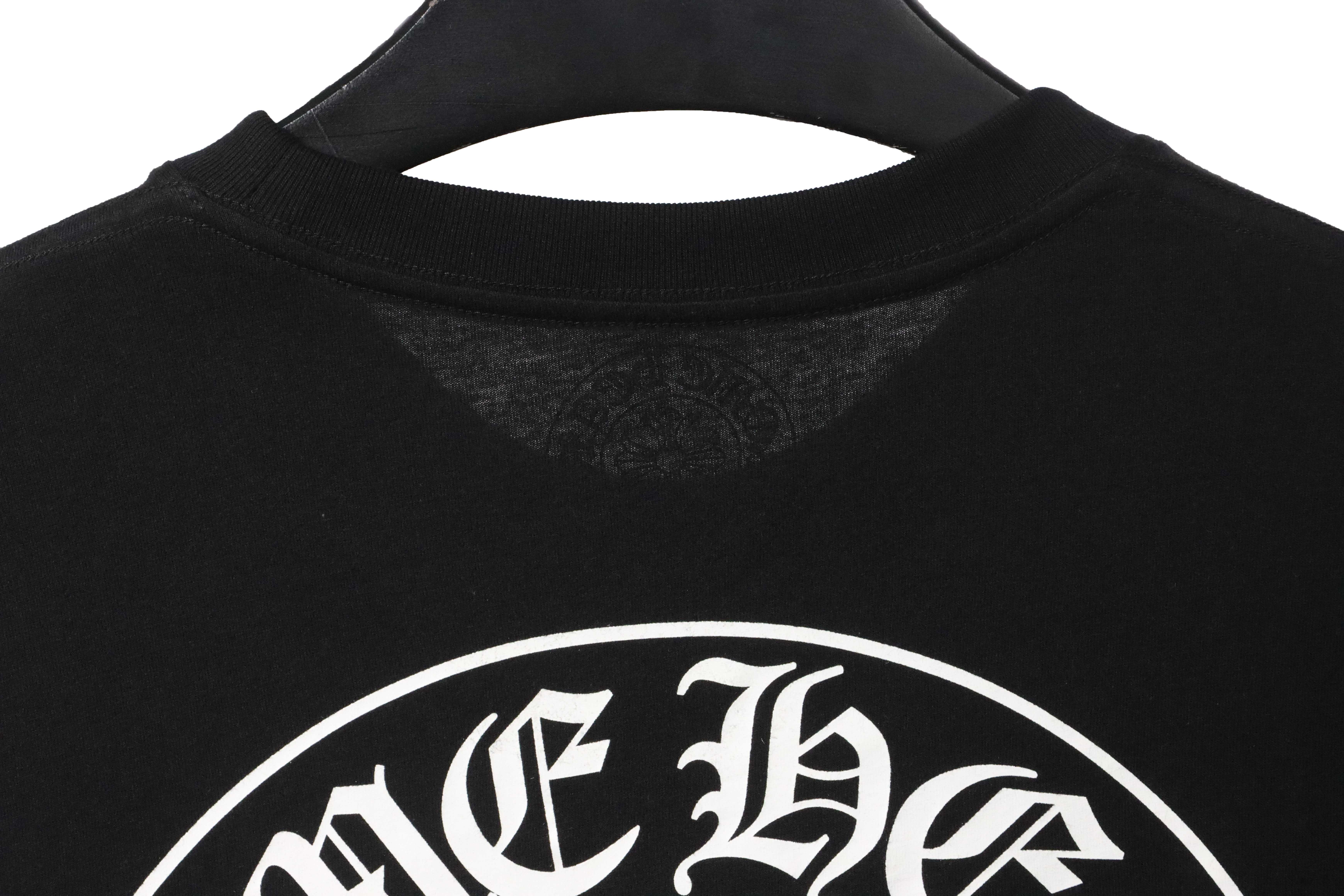 Chrome Hearts Sanskrit Printed Short Sleeve Black