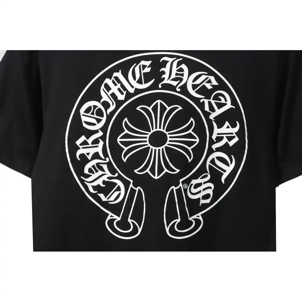 Chrome Hearts Sanskrit Printed Short Sleeve Black