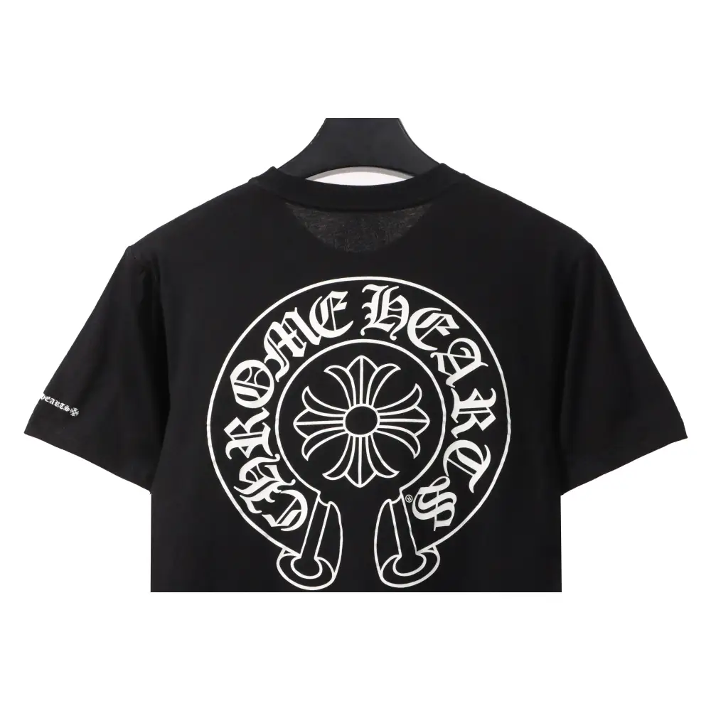 Chrome Hearts Sanskrit Printed Short Sleeve Black