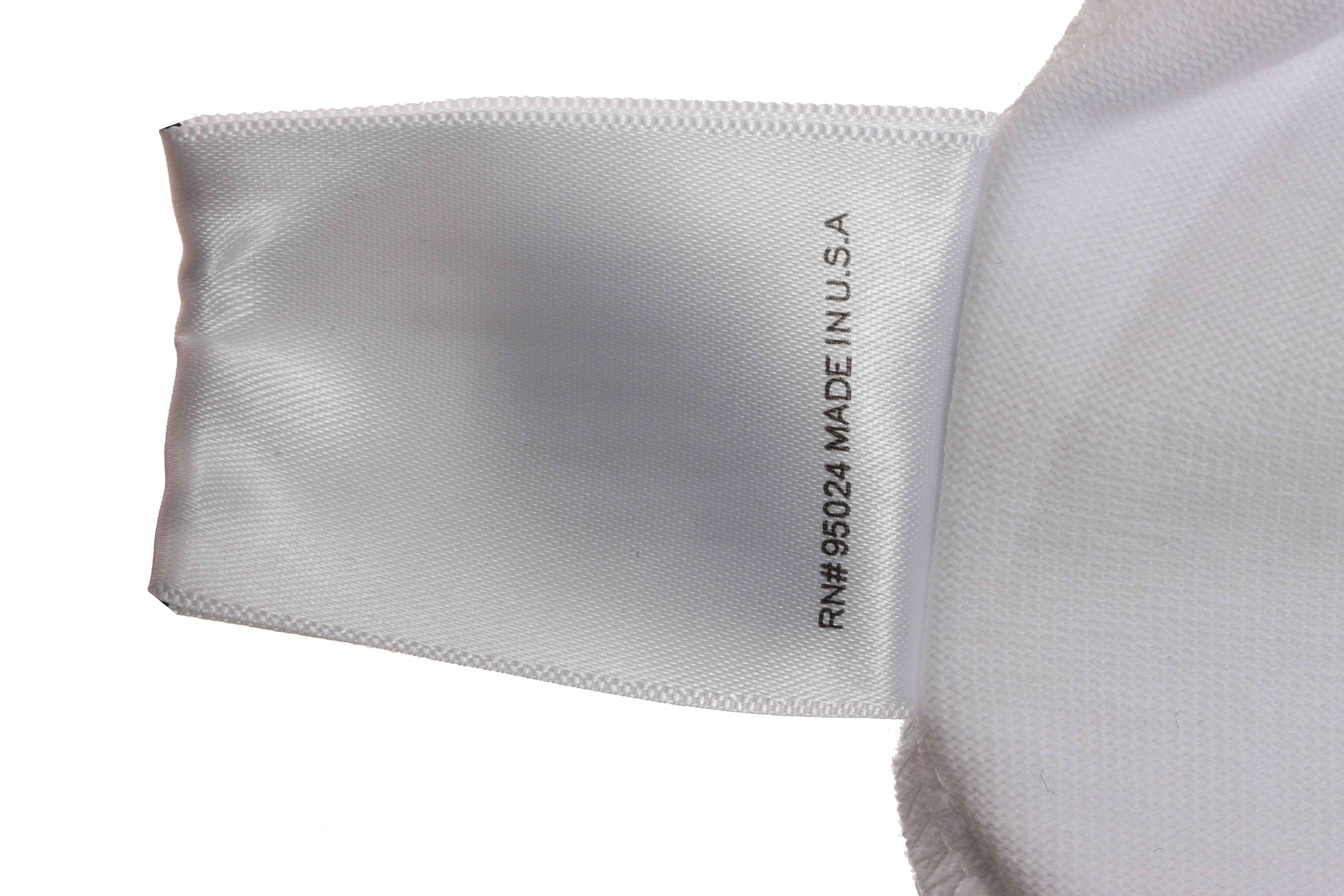 Chrome Hearts Silicone Back Shadow Short Sleeve White