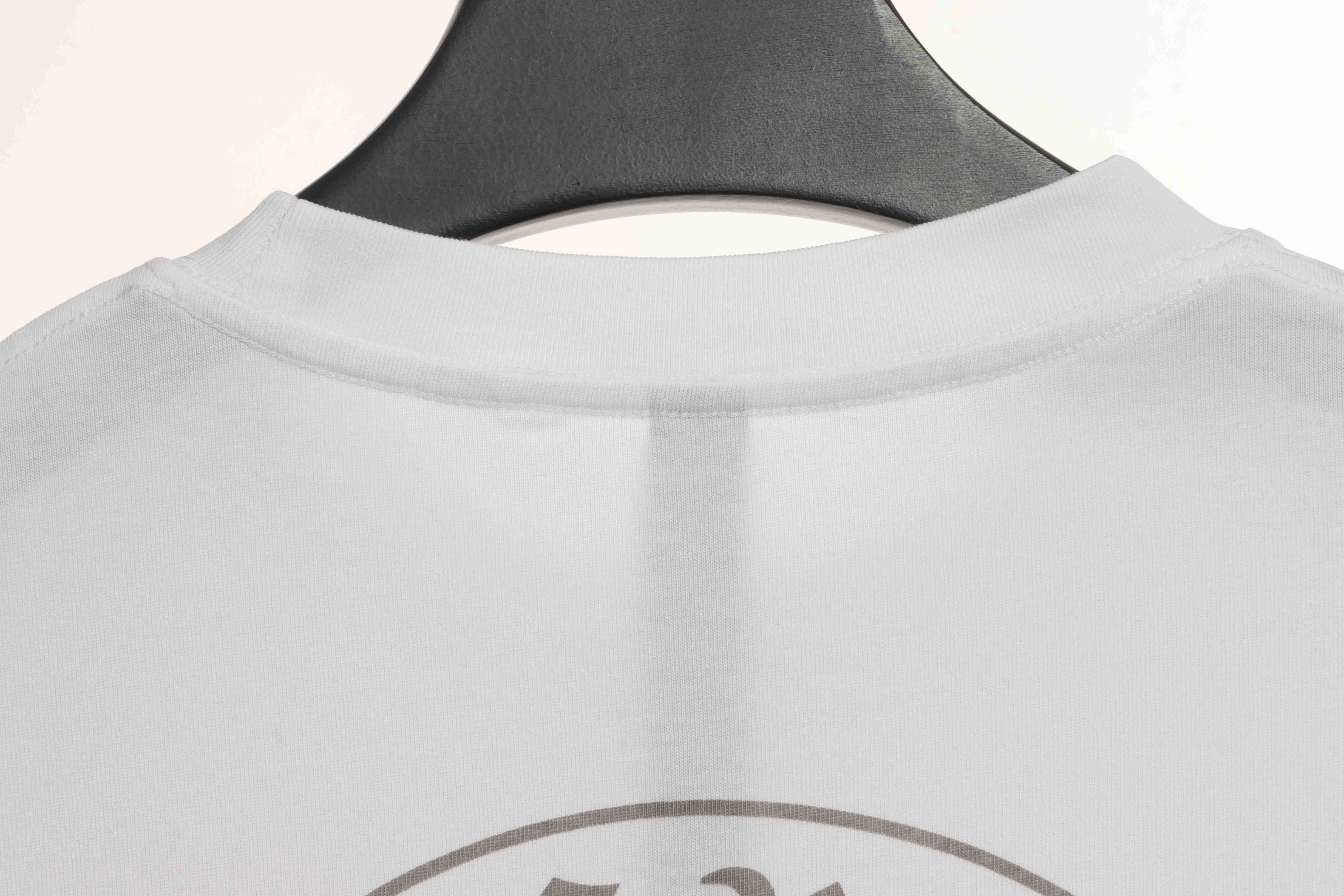 Chrome Hearts Silicone Back Shadow Short Sleeve White