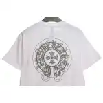 Chrome Hearts Silicone Back Shadow Short Sleeve White