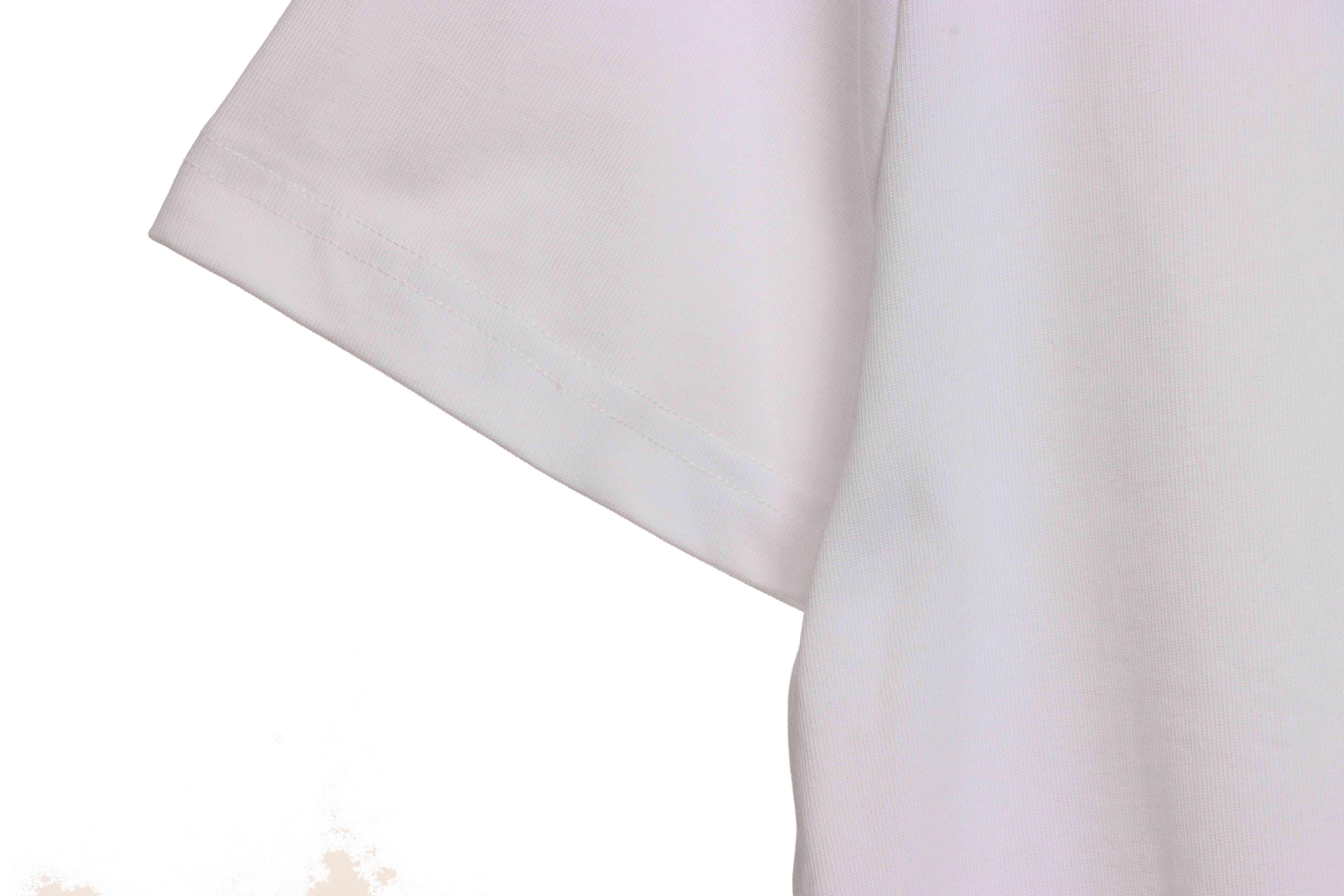 Chrome Hearts Silicone Back Shadow Short Sleeve White