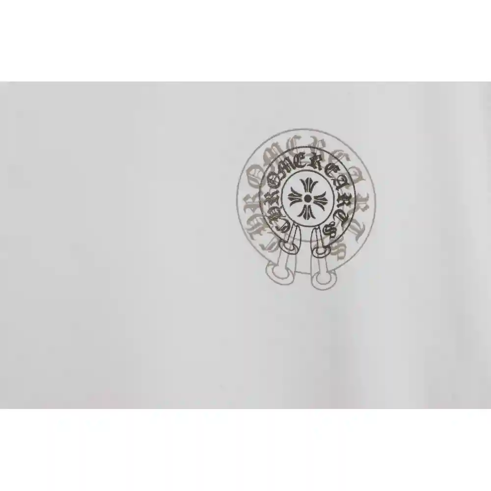 Chrome Hearts Silicone Back Shadow Short Sleeve White