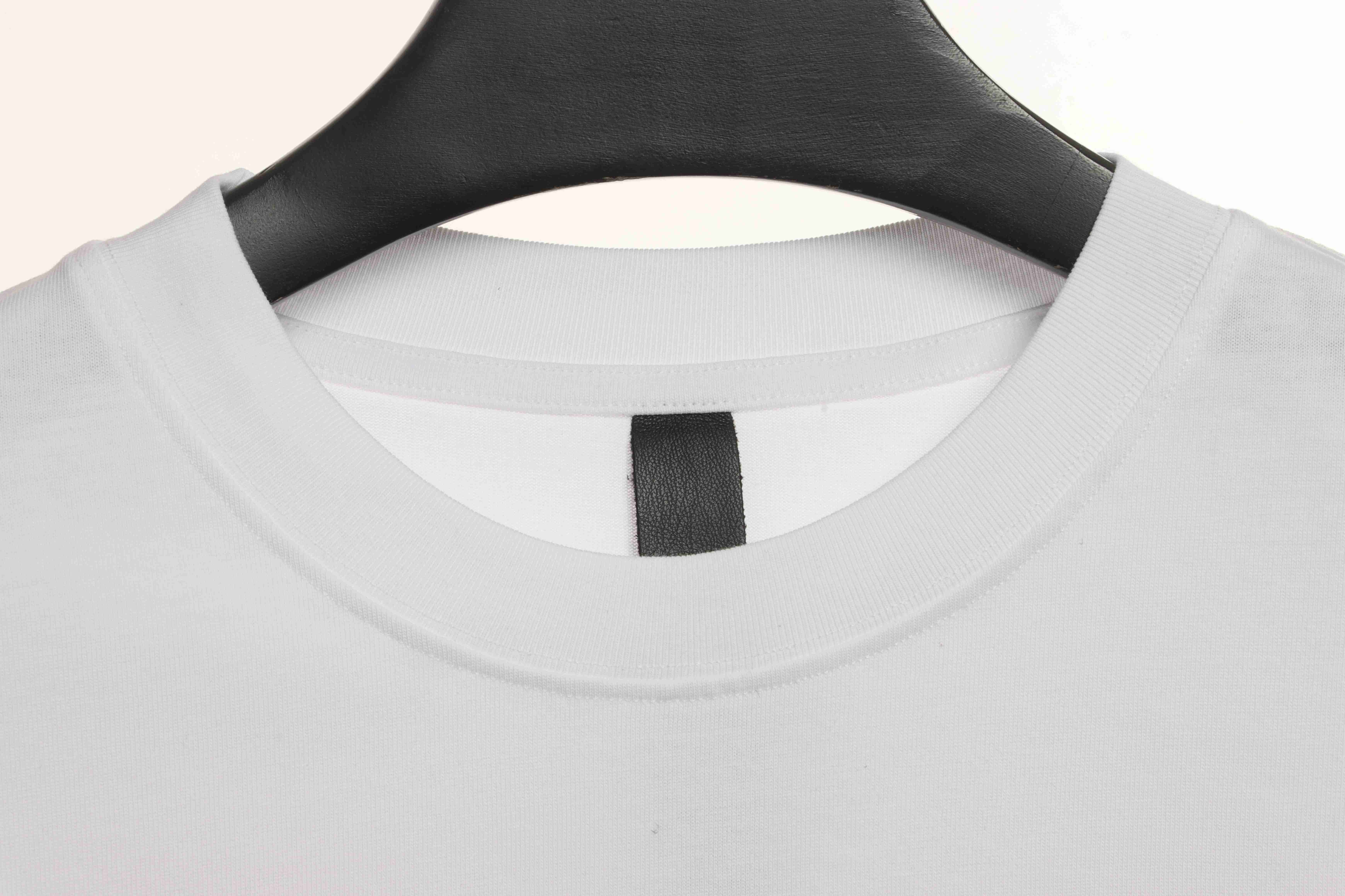 Chrome Hearts Silicone Back Shadow Short Sleeve White