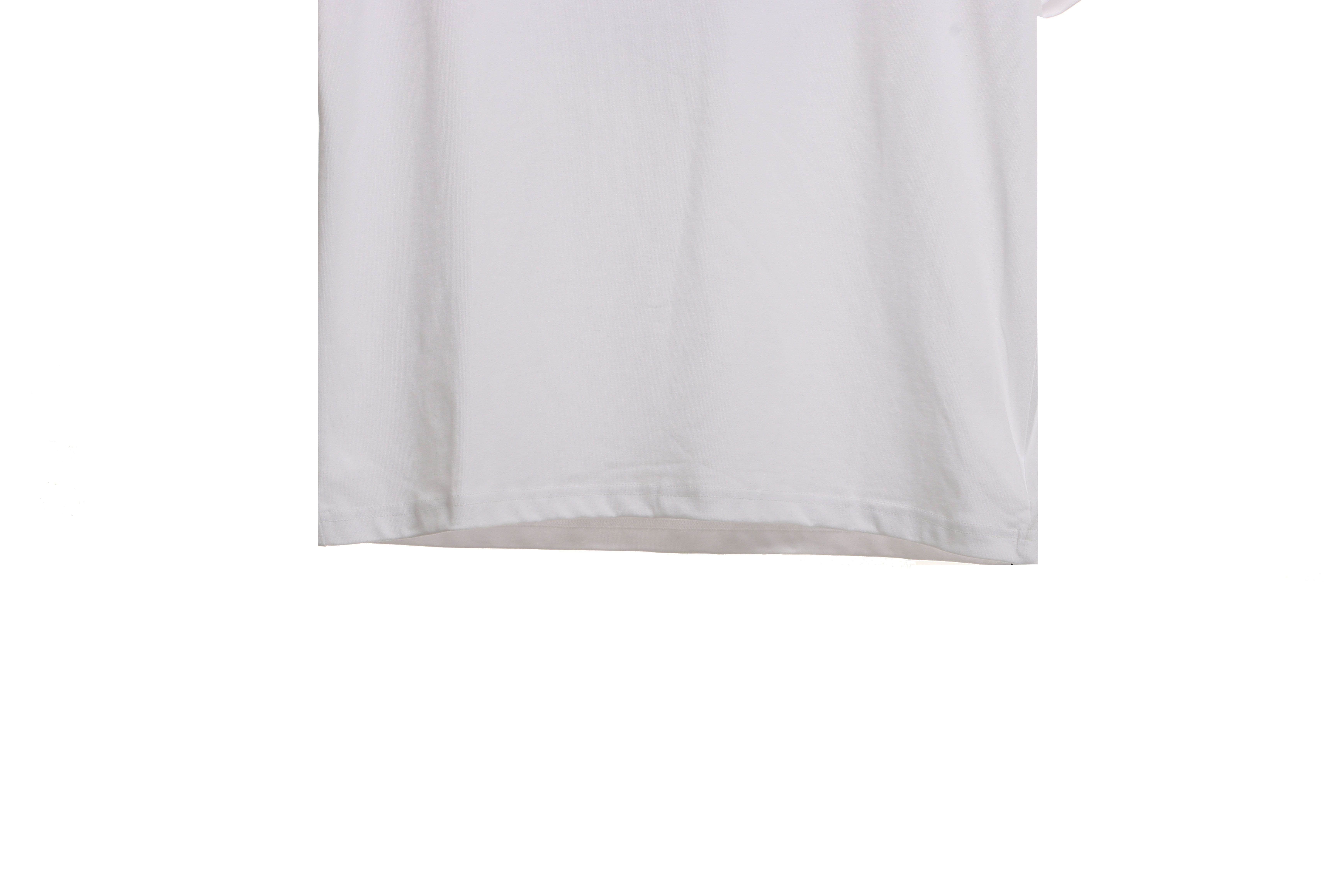 Chrome Hearts Silicone Back Shadow Short Sleeve White