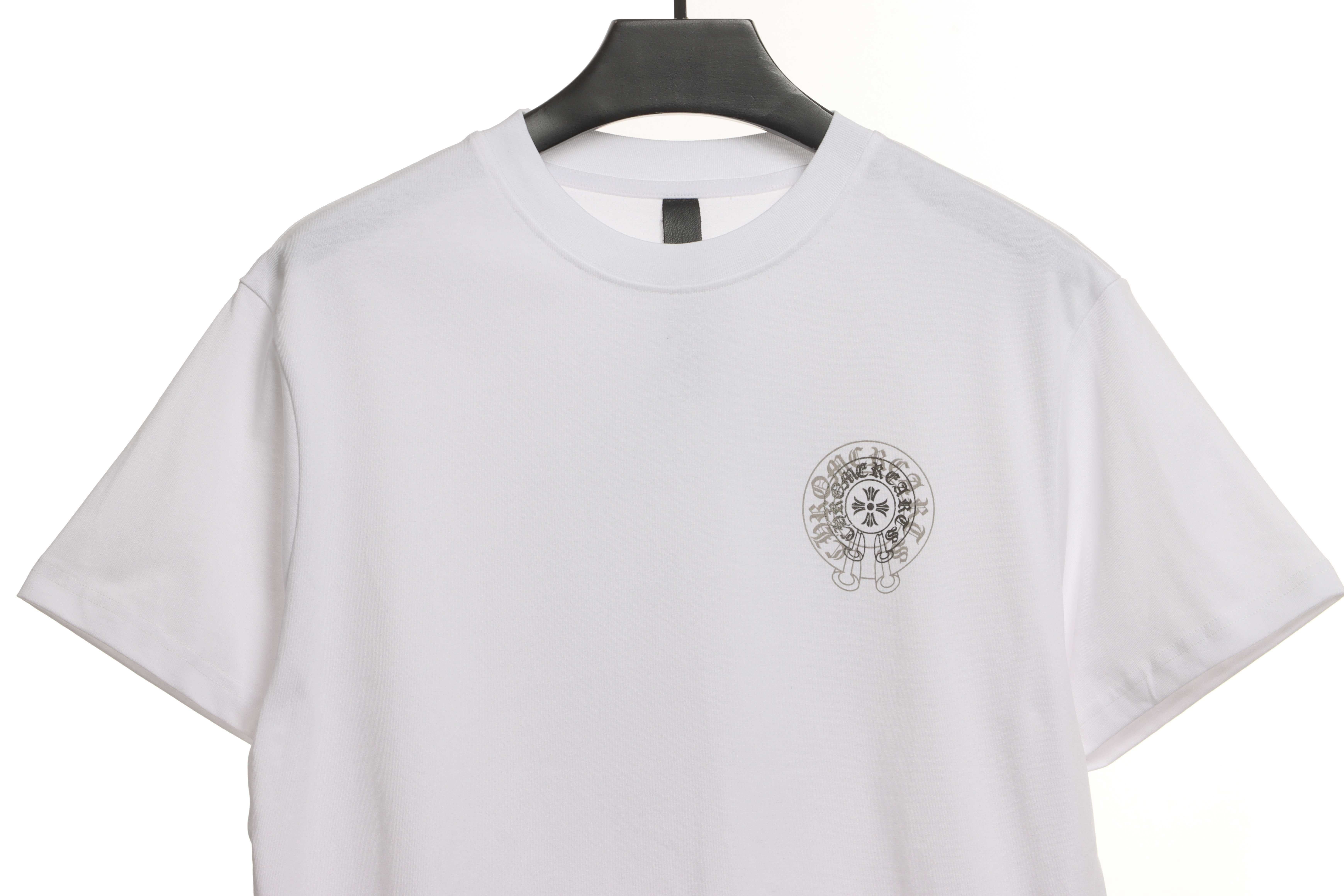 Chrome Hearts Silicone Back Shadow Short Sleeve White