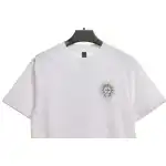Chrome Hearts Silicone Back Shadow Short Sleeve White