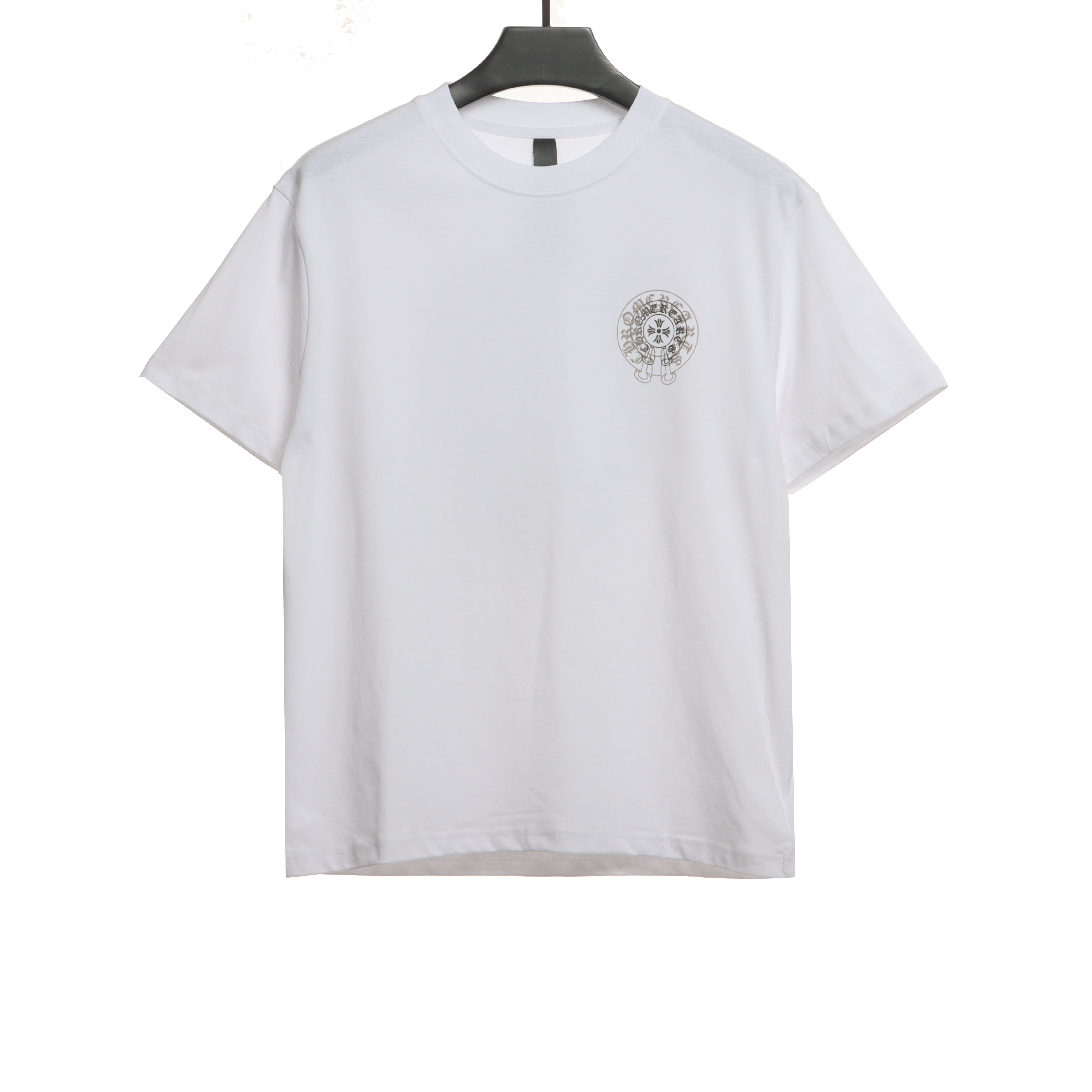 Chrome Hearts Silicone Back Shadow Short Sleeve White