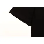 Chrome Hearts White and Black with Leather Small Iron Logo Short Sleeve Black