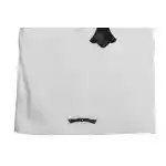 Chrome Hearts White and Black with Leather Small Iron Logo Short Sleeve White
