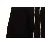 Chrome Hearts White Leather Logo Cross Shorts