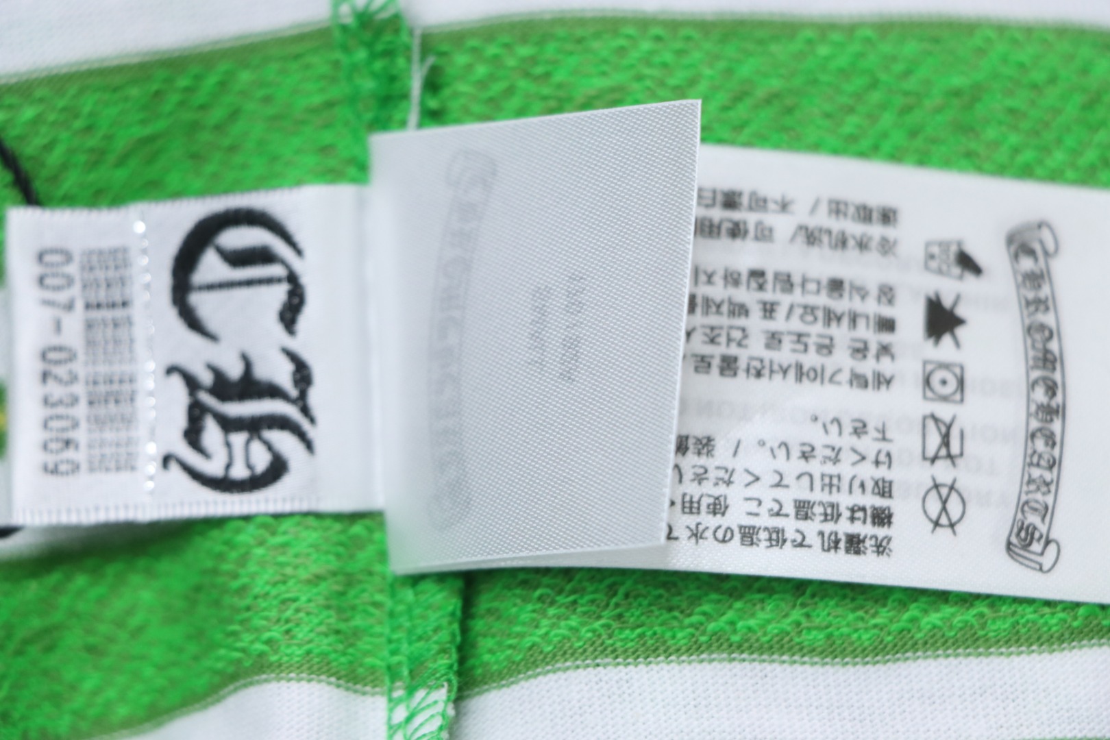 Chrome Hearts 24ss full print cross-dyed short sleeve Green