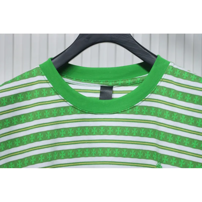 Chrome Hearts 24ss full print cross-dyed short sleeve Green