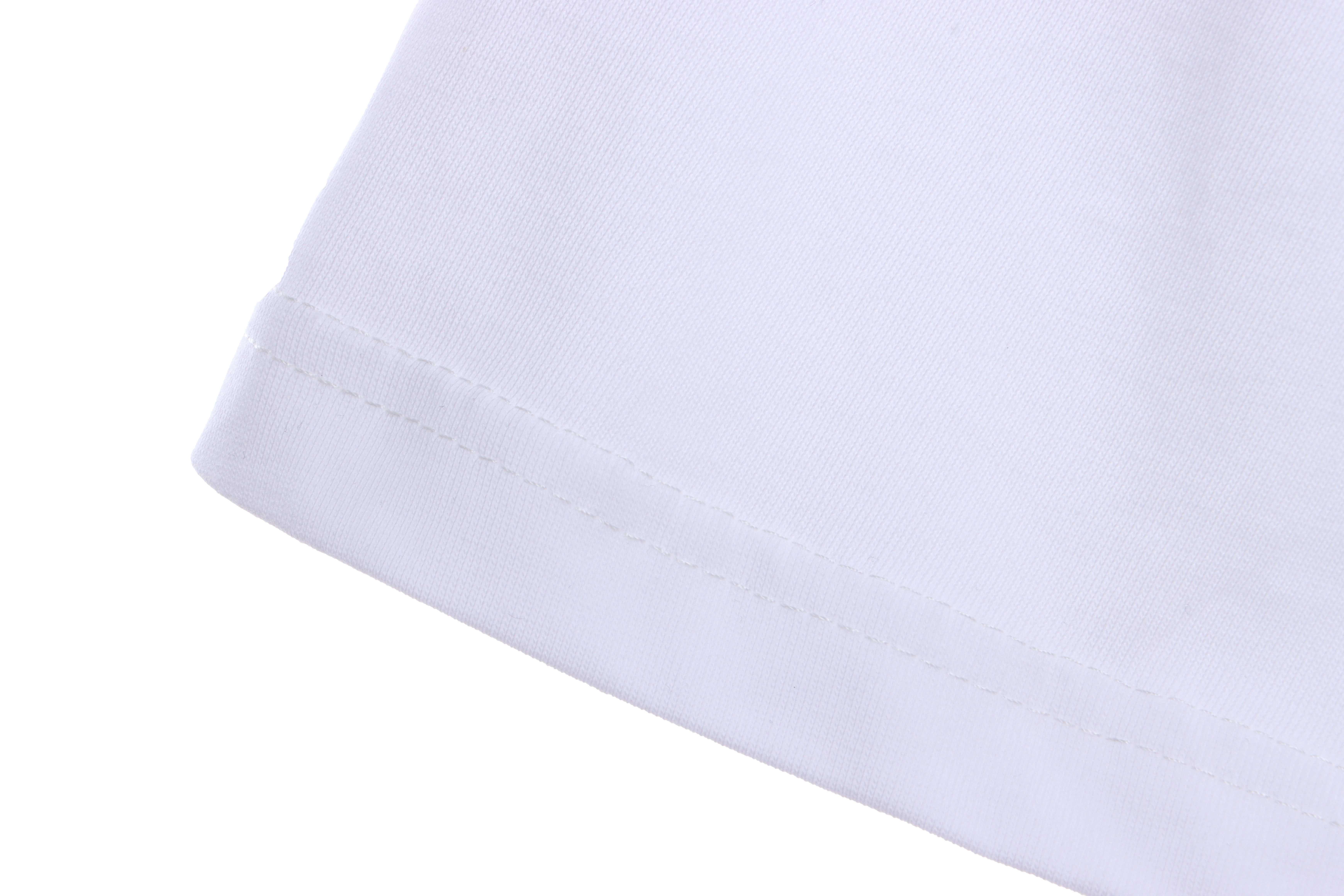 Chrome Hearts Colored Rhinestone Washed Short Sleeve White