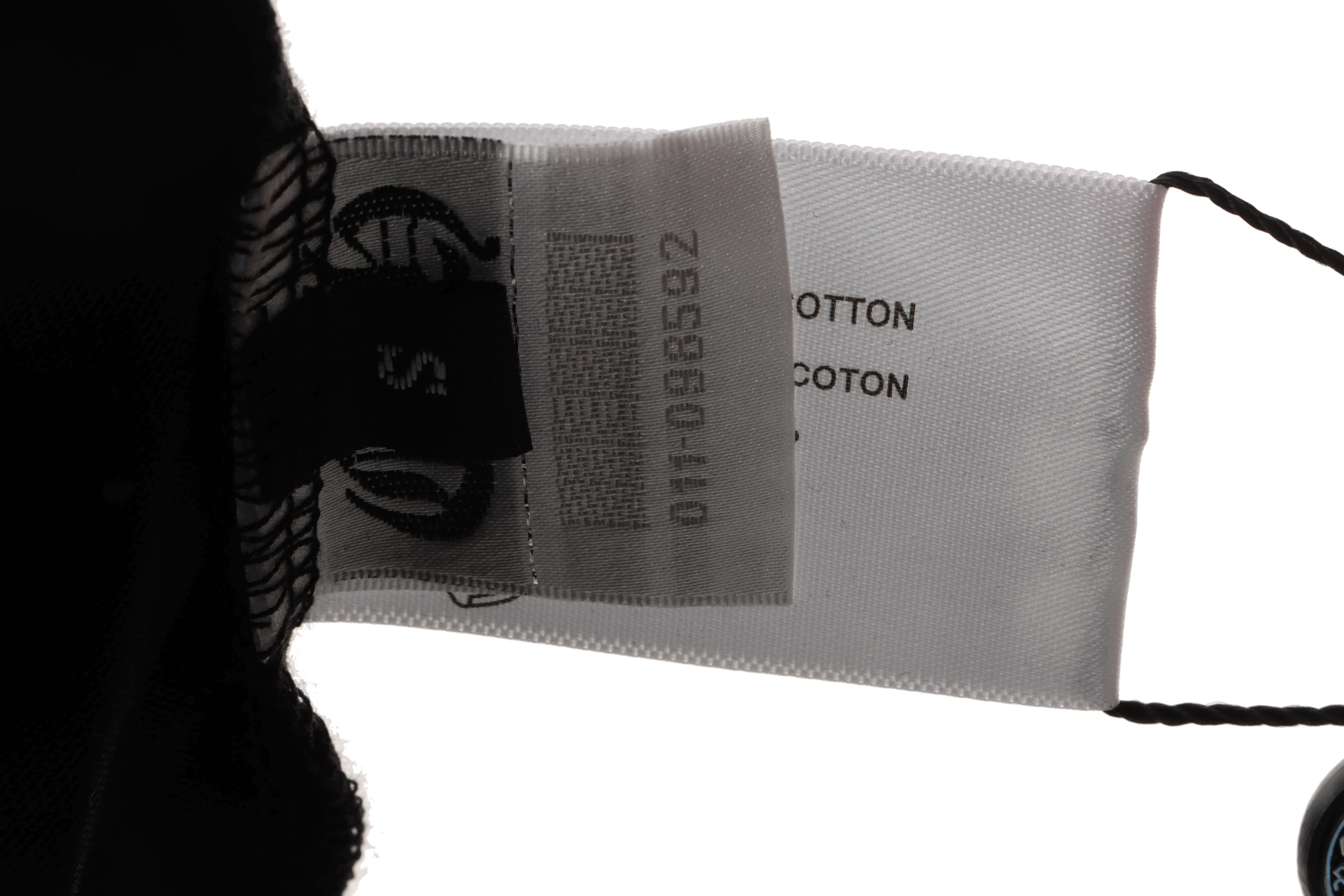 Chrome Hearts Cross Leather Silver Embroidered Sanskrit Short Sleeve Black