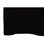 Chrome Hearts Cross Leather Silver Embroidered Sanskrit Short Sleeve Black