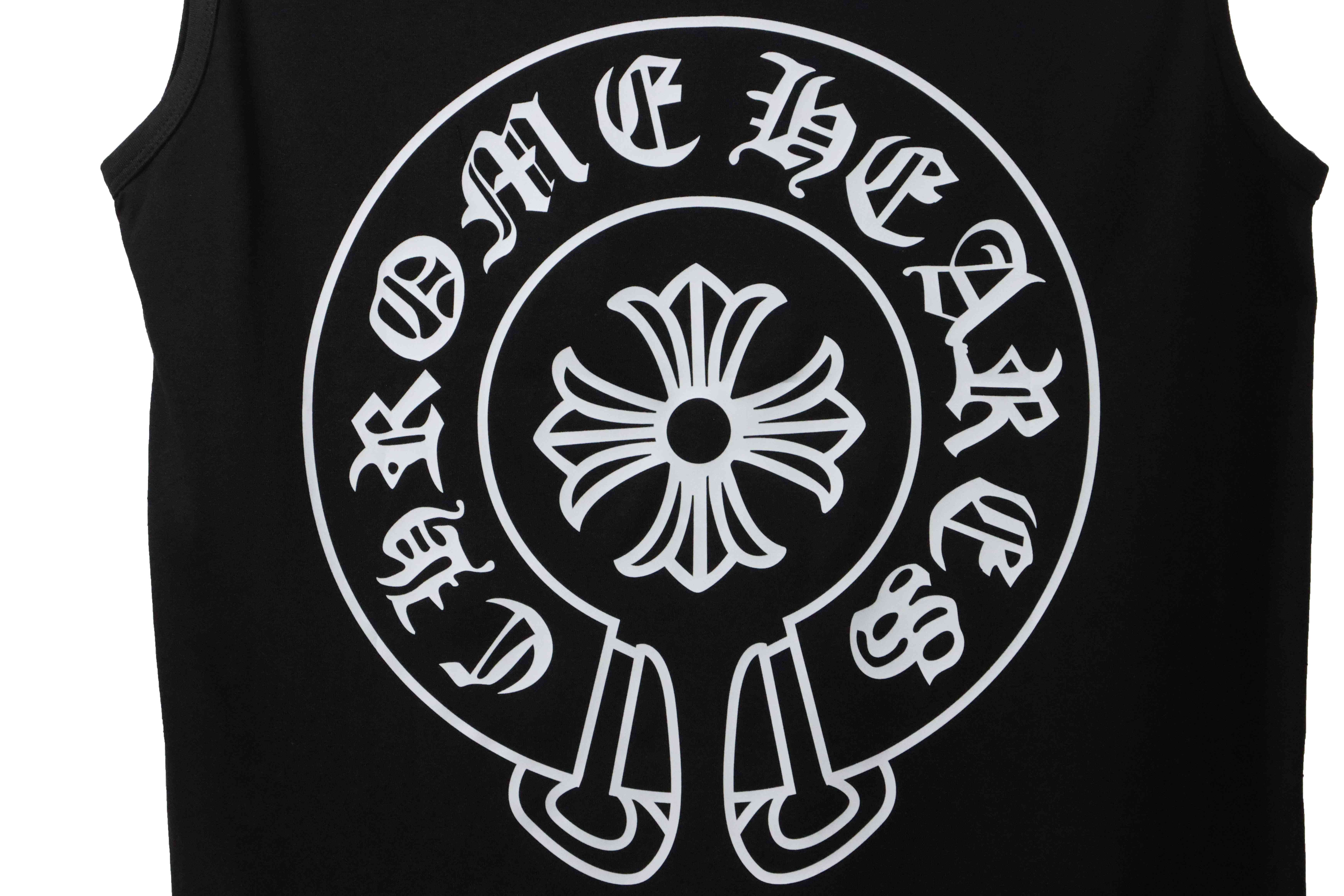 Chrome Hearts Horseshoe Print Vest Black