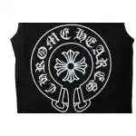 Chrome Hearts Horseshoe Print Vest Black