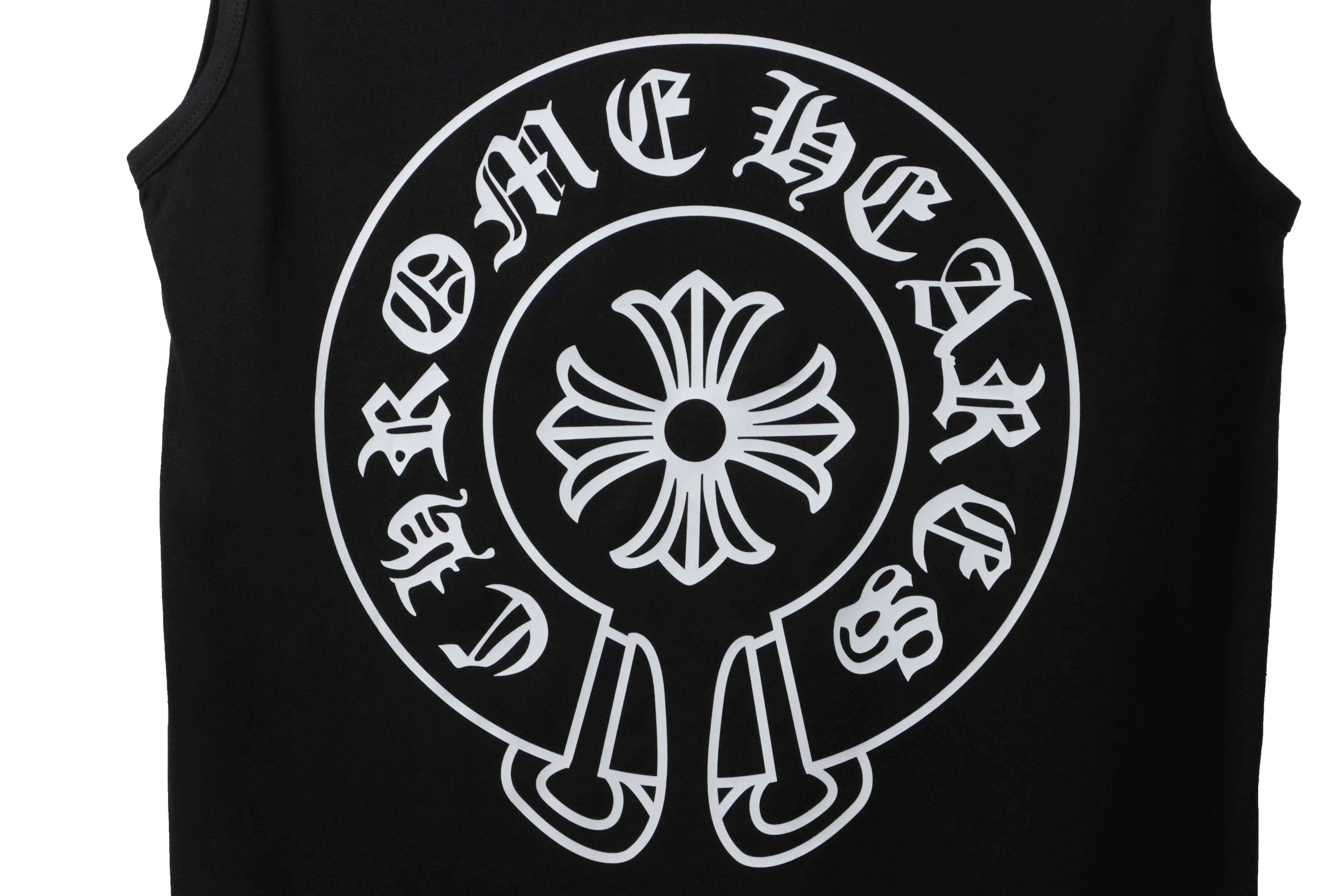 Chrome Hearts Horseshoe Print Vest Black