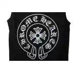 Chrome Hearts Horseshoe Print Vest Black