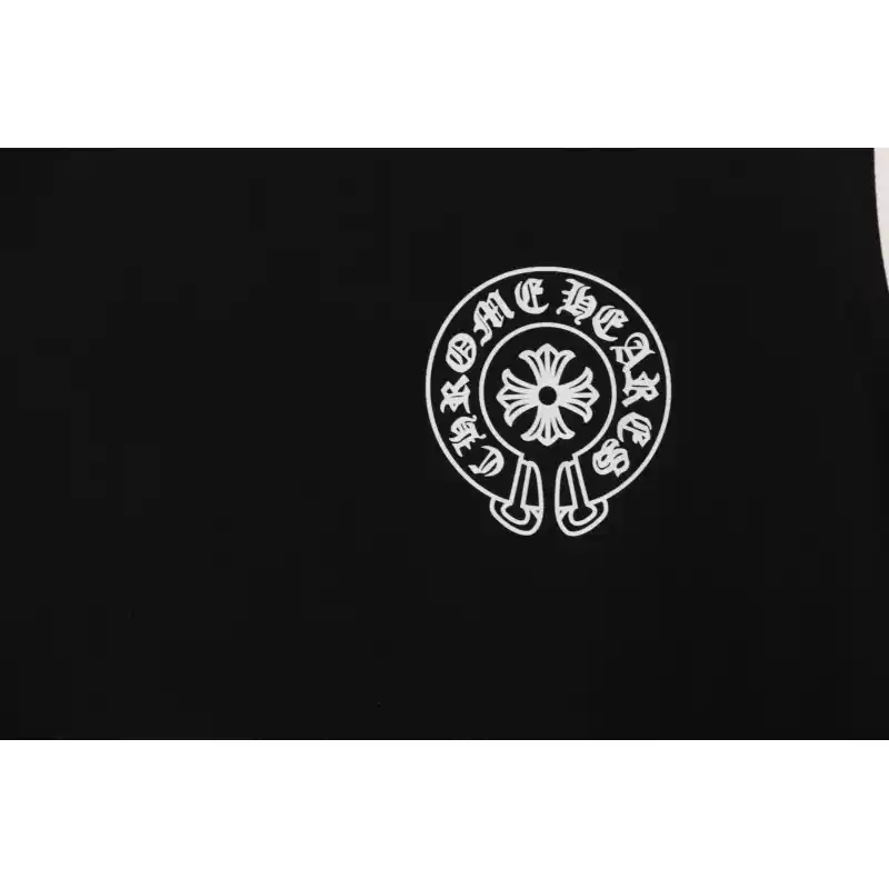 Chrome Hearts Horseshoe Print Vest Black