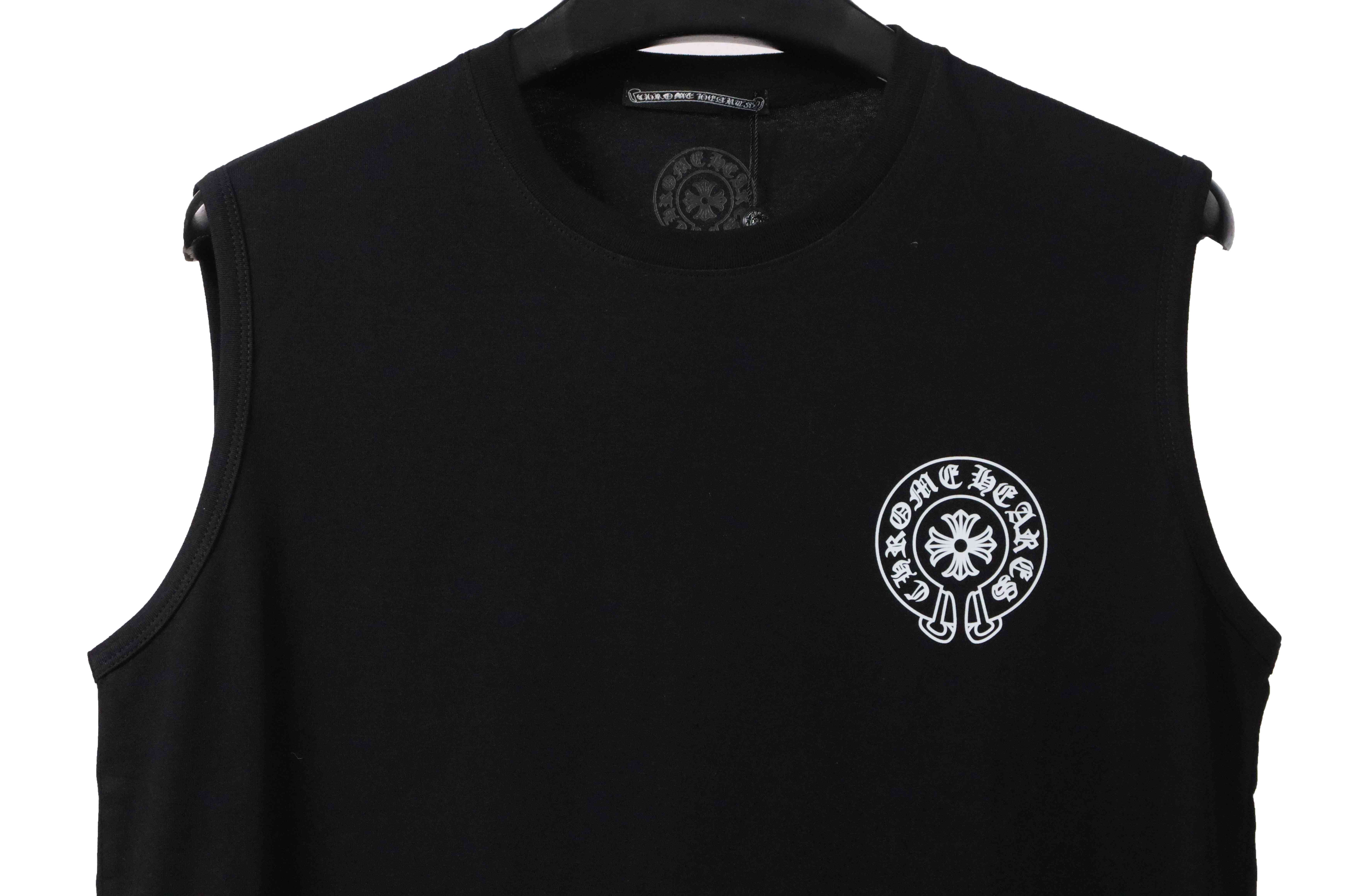 Chrome Hearts Horseshoe Print Vest Black