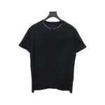 Chrome Hearts Neckline Sanskrit Print Short Sleeve Pink