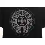 Chrome Hearts Silicone Back Shadow Short Sleeve Black