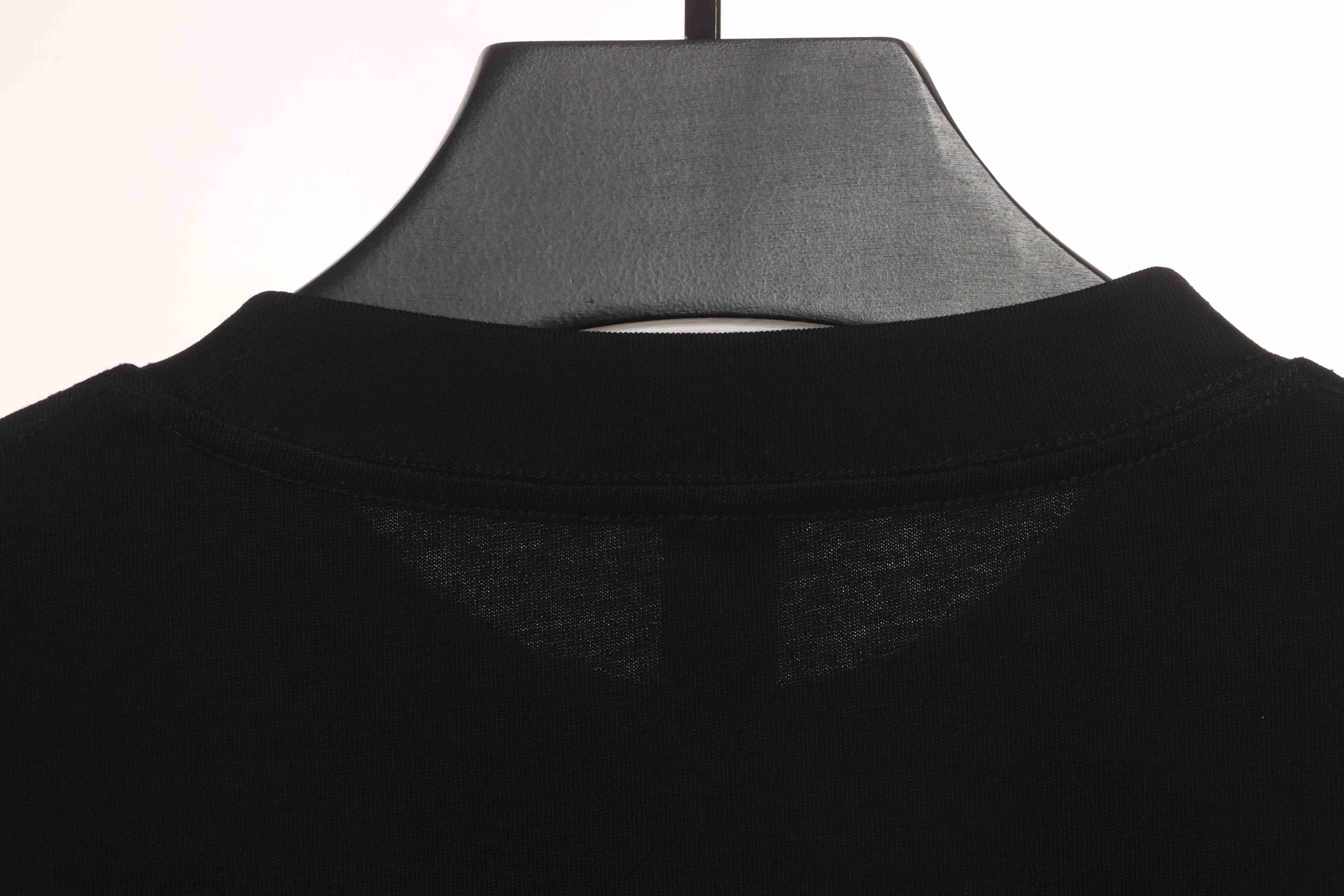 Chrome Hearts Silicone Back Shadow Short Sleeve Black