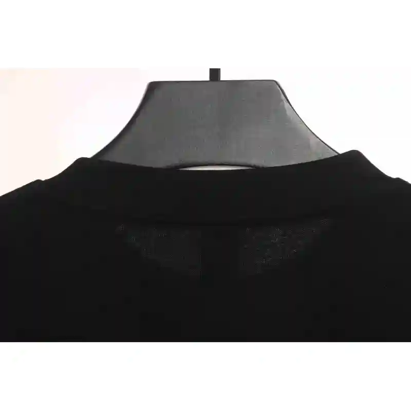 Chrome Hearts Silicone Back Shadow Short Sleeve Black