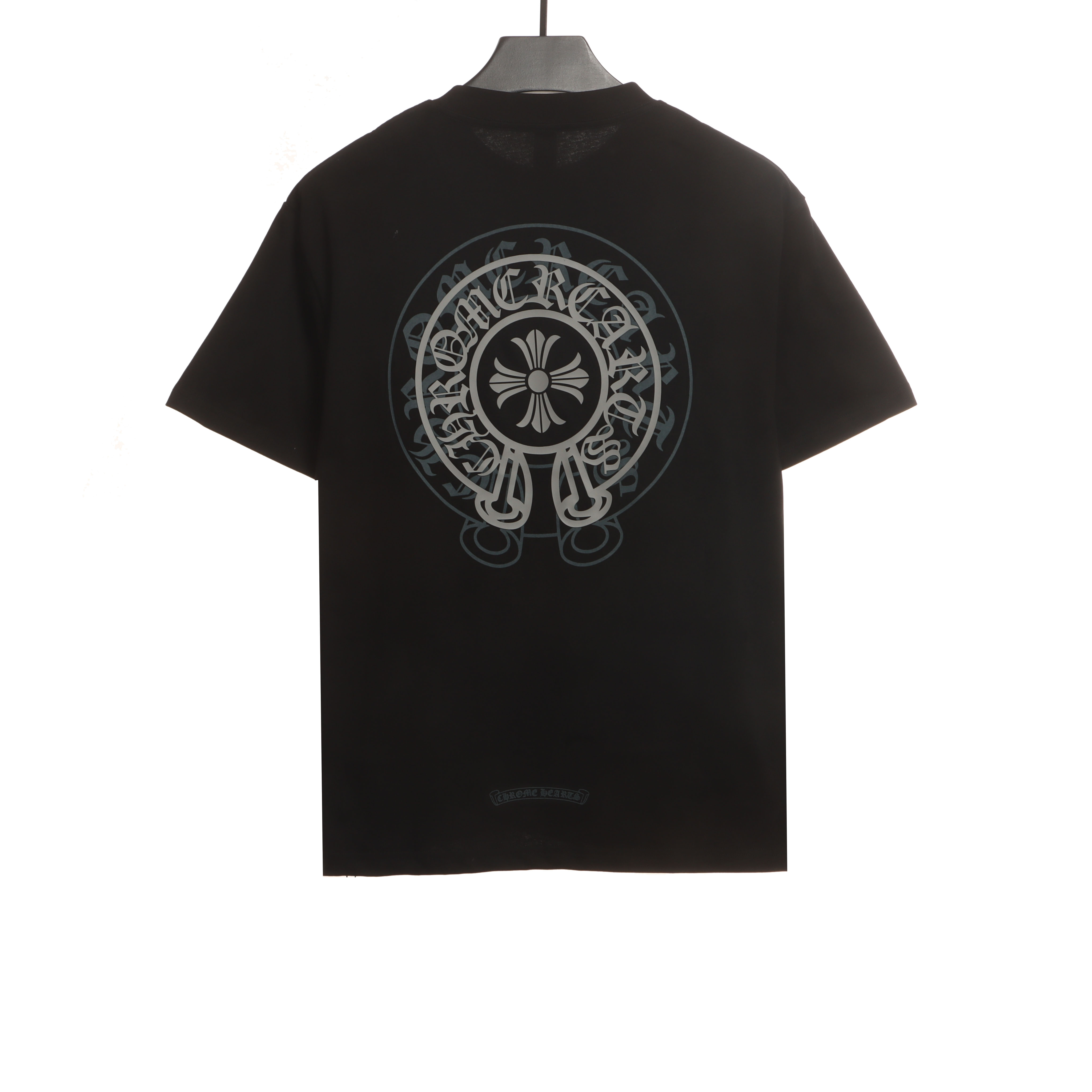 Chrome Hearts Silicone Back Shadow Short Sleeve Black