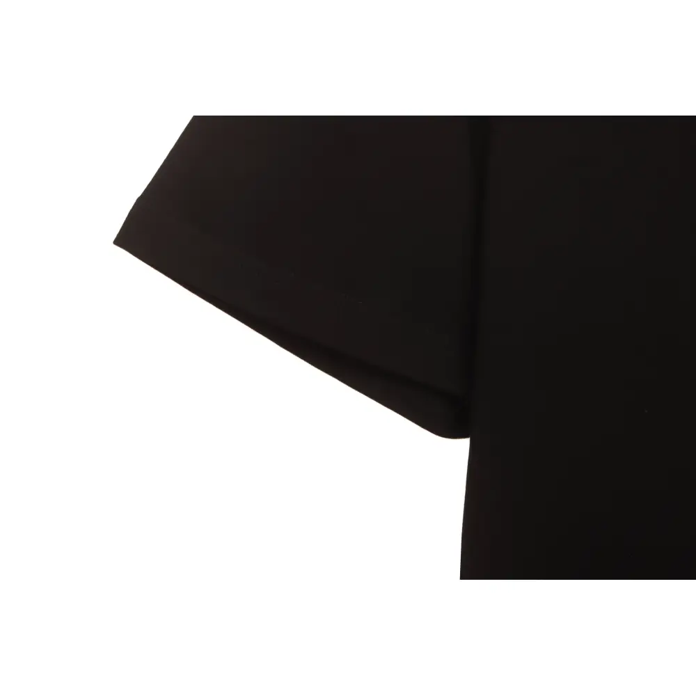 Chrome Hearts Silicone Back Shadow Short Sleeve Black