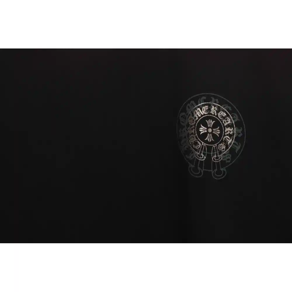 Chrome Hearts Silicone Back Shadow Short Sleeve Black