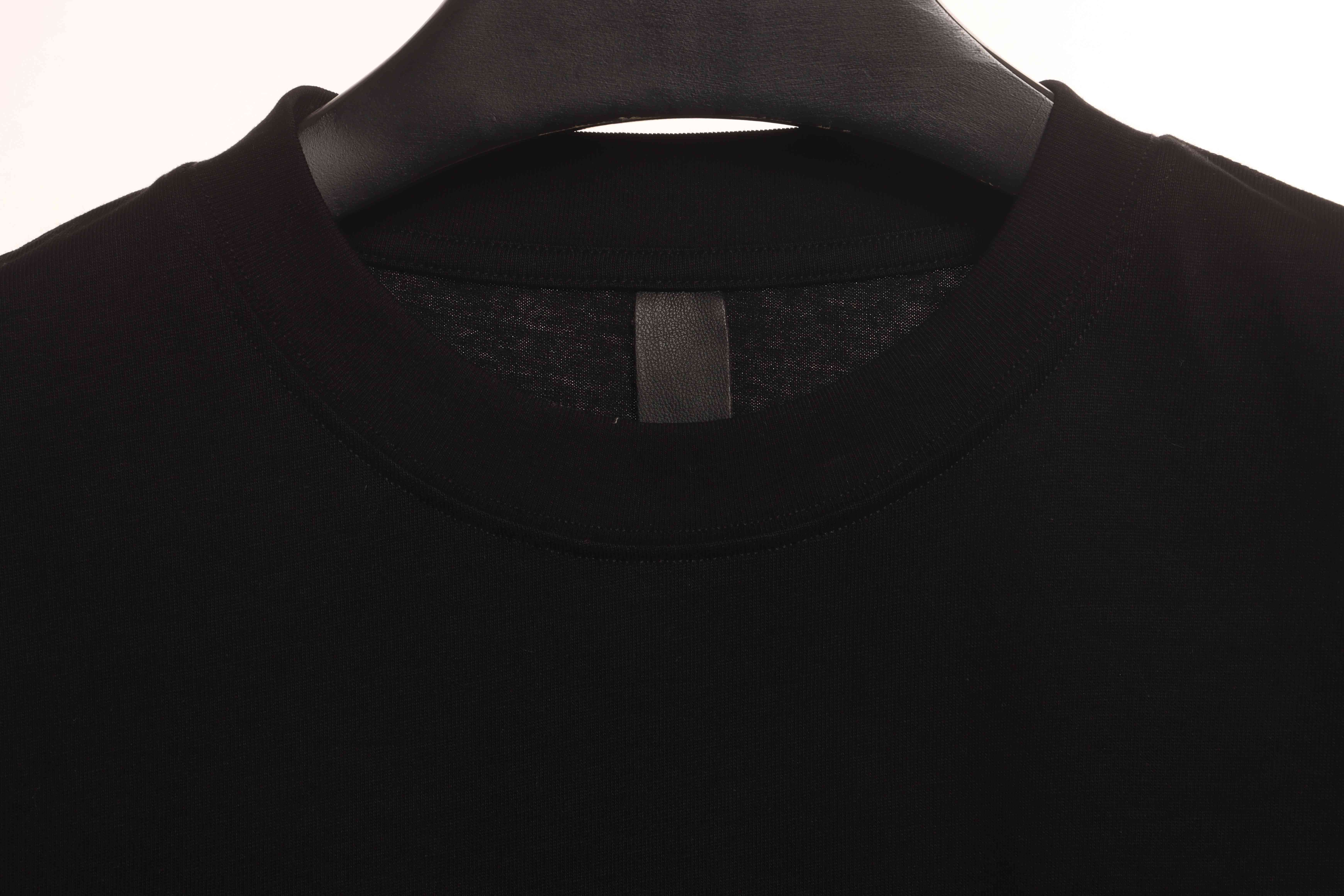 Chrome Hearts Silicone Back Shadow Short Sleeve Black