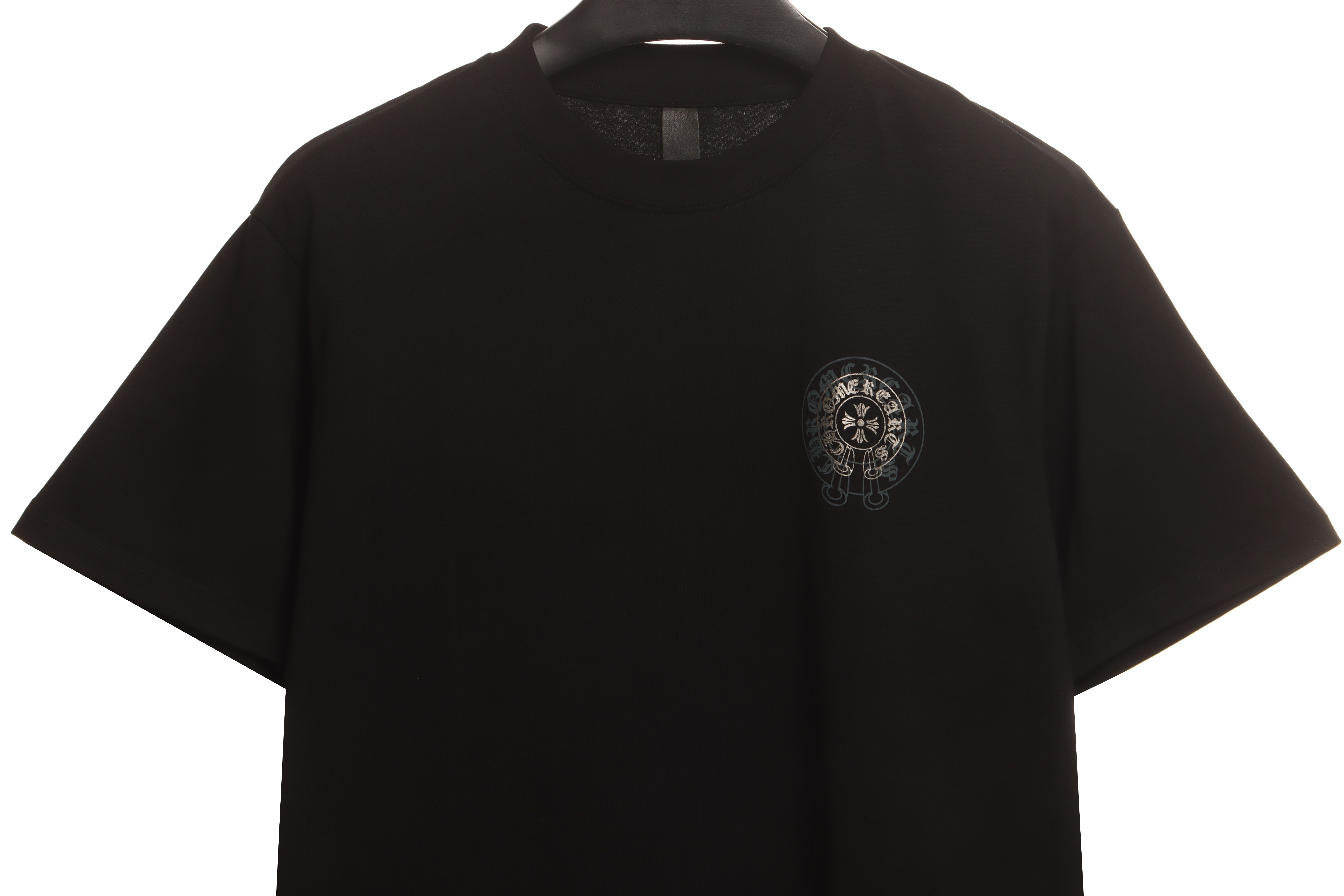 Chrome Hearts Silicone Back Shadow Short Sleeve Black