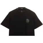 Chrome Hearts Silicone Back Shadow Short Sleeve Black
