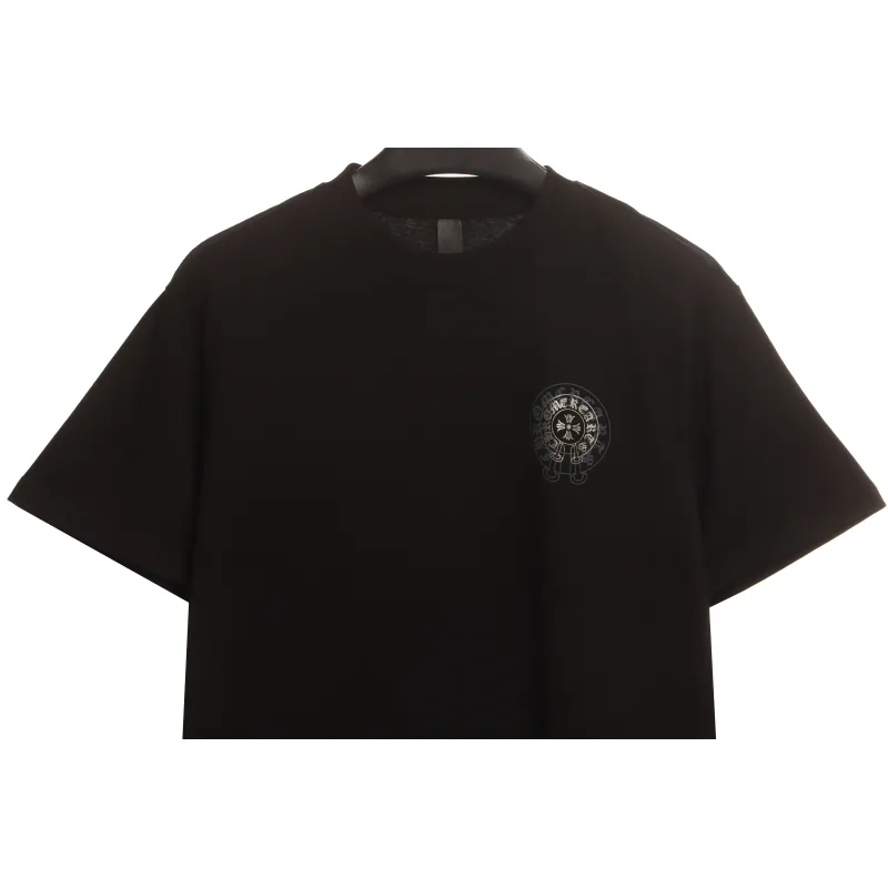 Chrome Hearts Silicone Back Shadow Short Sleeve Black