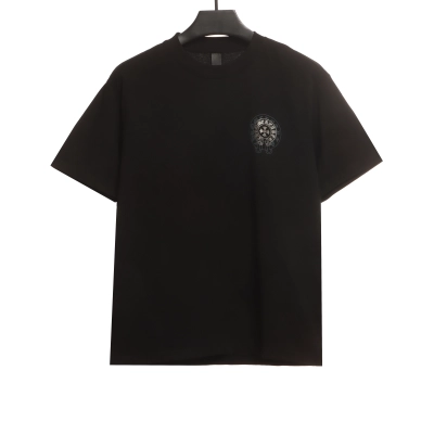 Chrome Hearts Silicone Back Shadow Short Sleeve Black 02
