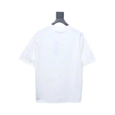 Dior 25ss chest embroidered patch short sleeve White 02