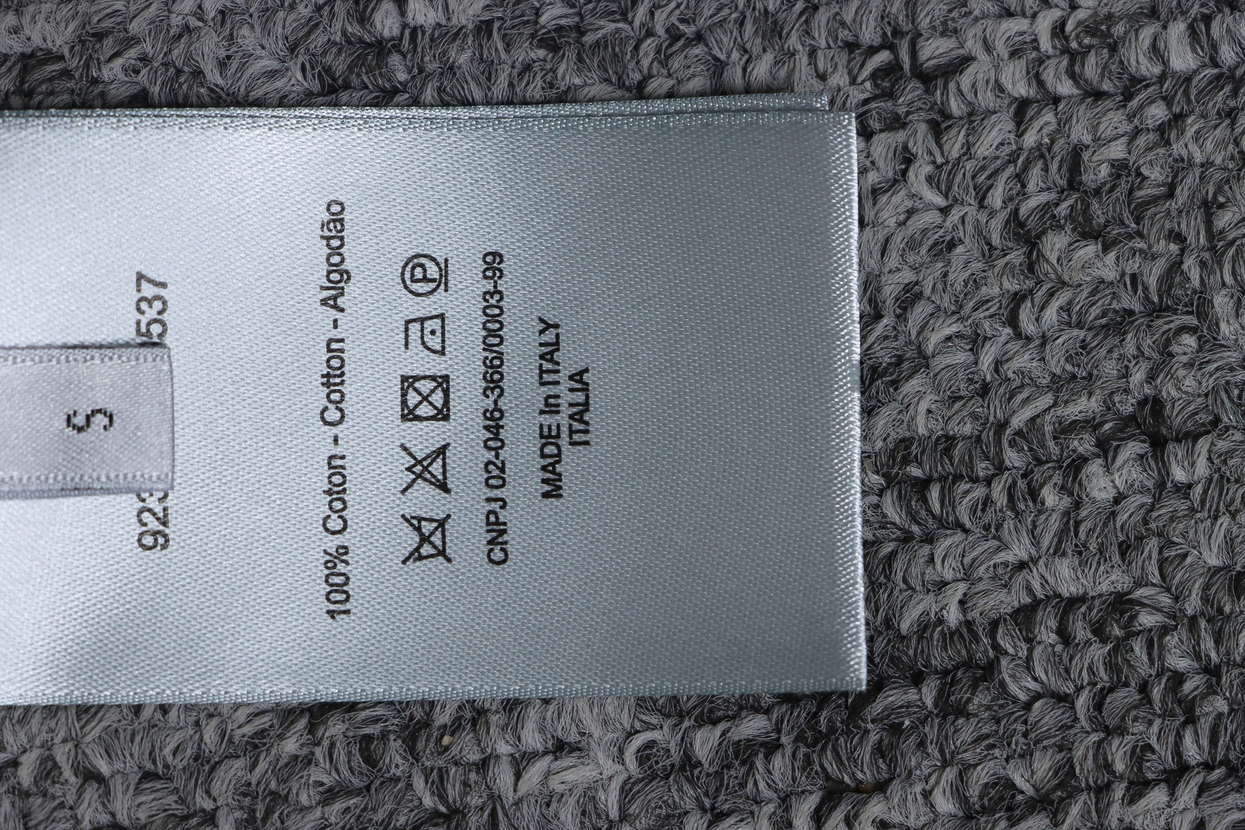 Dior classic bee embroidered short sleeve white