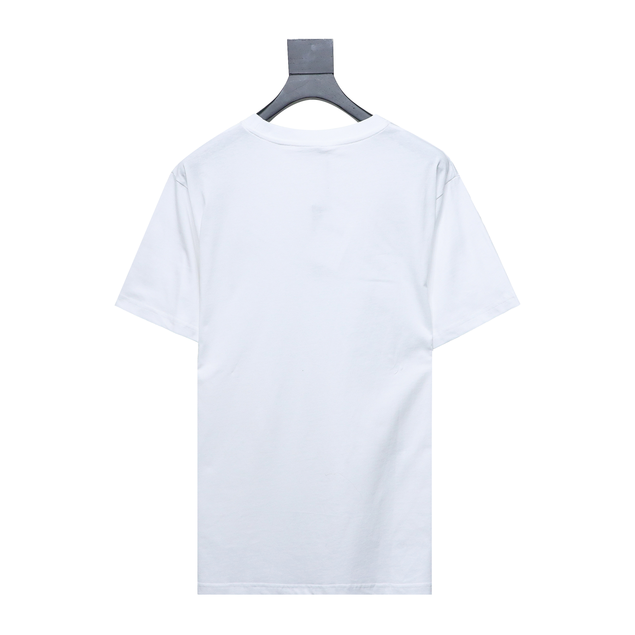 Dior classic bee embroidered short sleeve white