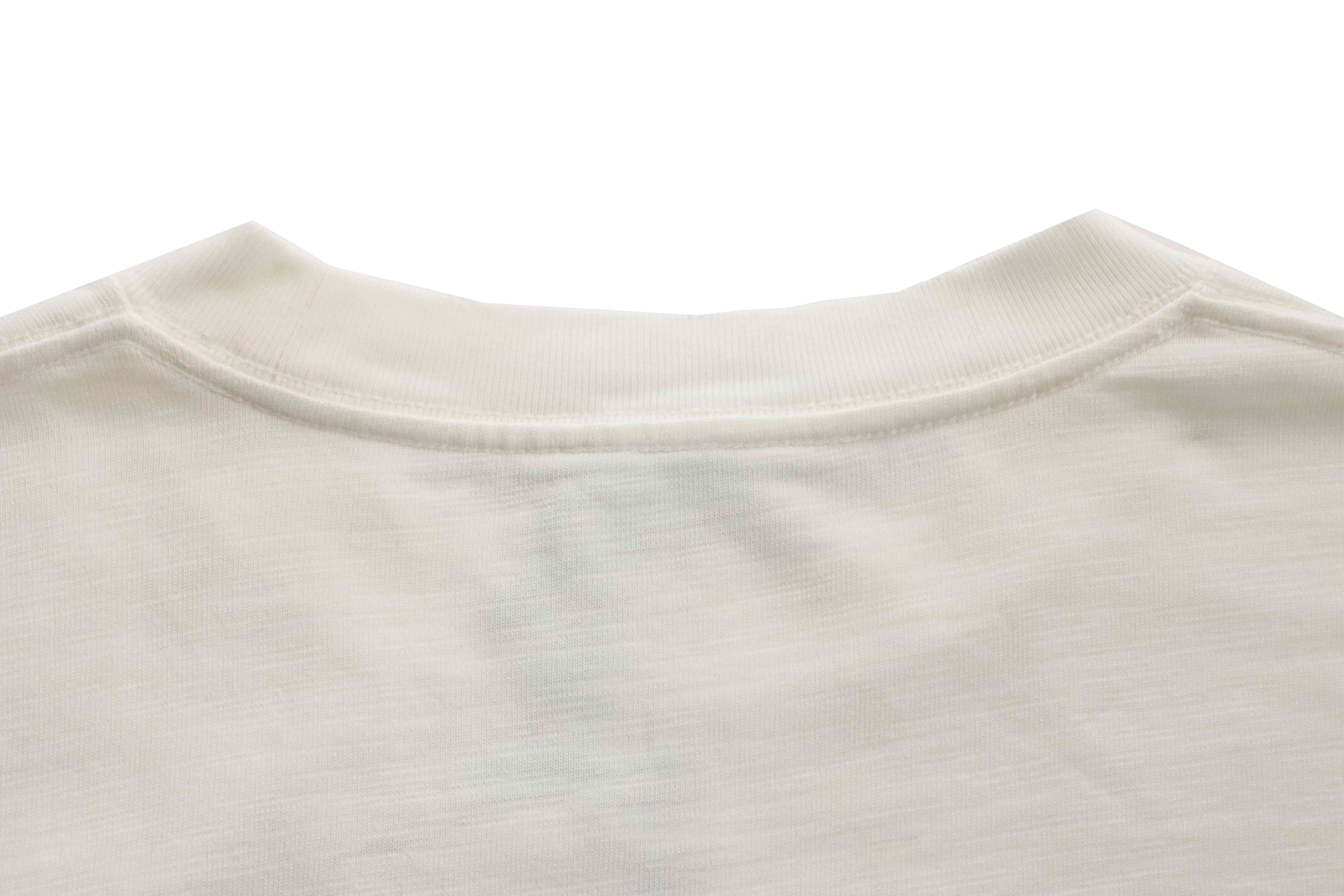 Dior Dinosaur Pocket Embroidered Short Sleeve white