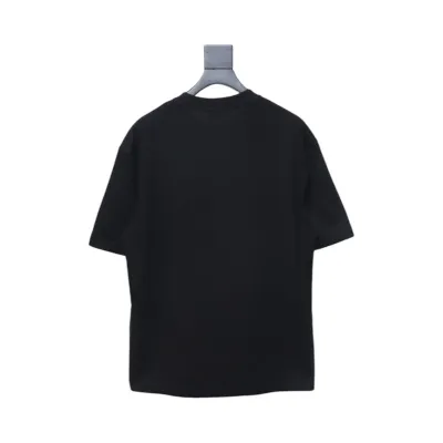 Dior Heart Print Short Sleeve Black 02